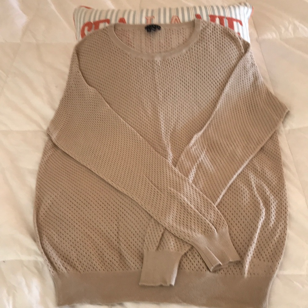 Theory sweater, cotton/silk blend -like new